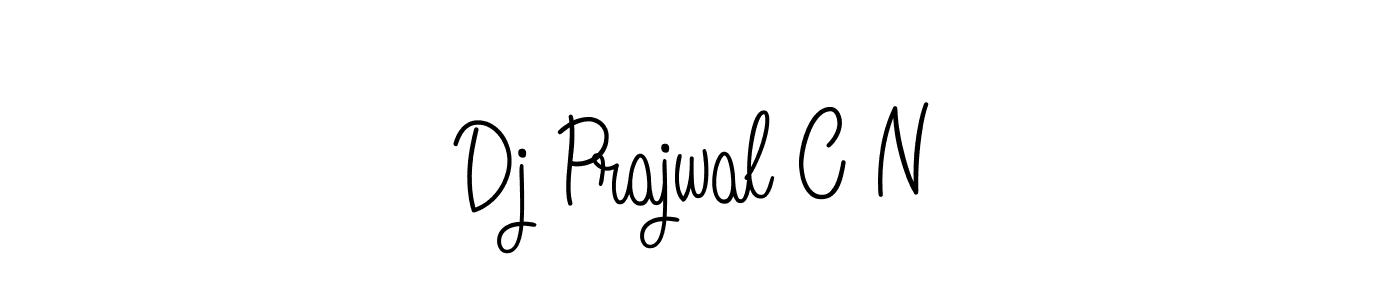 Here are the top 10 professional signature styles for the name Dj Prajwal C N. These are the best autograph styles you can use for your name. Dj Prajwal C N signature style 5 images and pictures png
