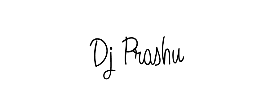 Also we have Dj Prashu name is the best signature style. Create professional handwritten signature collection using Angelique-Rose-font-FFP autograph style. Dj Prashu signature style 5 images and pictures png
