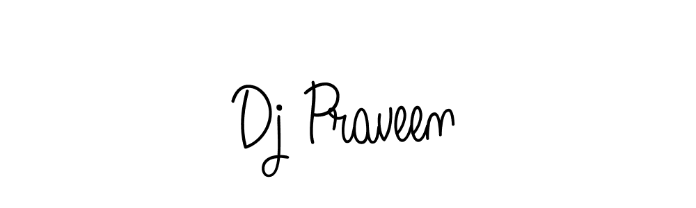 Best and Professional Signature Style for Dj Praveen. Angelique-Rose-font-FFP Best Signature Style Collection. Dj Praveen signature style 5 images and pictures png