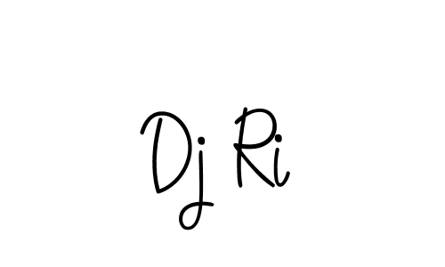 Once you've used our free online signature maker to create your best signature Angelique-Rose-font-FFP style, it's time to enjoy all of the benefits that Dj Ri name signing documents. Dj Ri signature style 5 images and pictures png