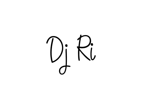 Once you've used our free online signature maker to create your best signature Angelique-Rose-font-FFP style, it's time to enjoy all of the benefits that Dj Ri name signing documents. Dj Ri signature style 5 images and pictures png