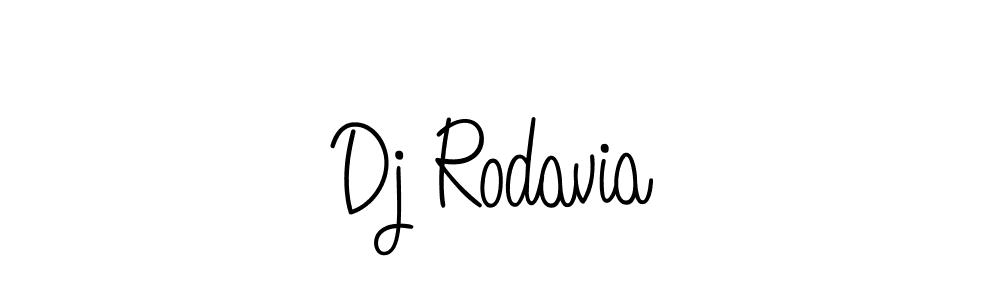 Similarly Angelique-Rose-font-FFP is the best handwritten signature design. Signature creator online .You can use it as an online autograph creator for name Dj Rodavia. Dj Rodavia signature style 5 images and pictures png