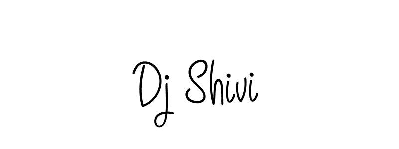 Use a signature maker to create a handwritten signature online. With this signature software, you can design (Angelique-Rose-font-FFP) your own signature for name Dj Shivi. Dj Shivi signature style 5 images and pictures png