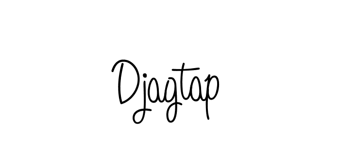 How to make Djagtap signature? Angelique-Rose-font-FFP is a professional autograph style. Create handwritten signature for Djagtap name. Djagtap signature style 5 images and pictures png