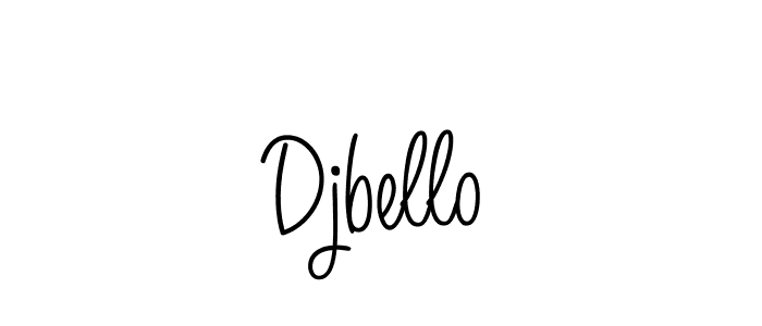 Once you've used our free online signature maker to create your best signature Angelique-Rose-font-FFP style, it's time to enjoy all of the benefits that Djbello name signing documents. Djbello signature style 5 images and pictures png