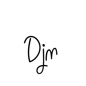 The best way (Angelique-Rose-font-FFP) to make a short signature is to pick only two or three words in your name. The name Djn include a total of six letters. For converting this name. Djn signature style 5 images and pictures png