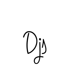 Create a beautiful signature design for name Djs. With this signature (Angelique-Rose-font-FFP) fonts, you can make a handwritten signature for free. Djs signature style 5 images and pictures png