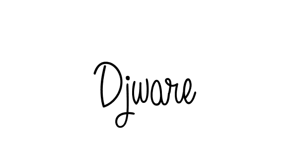 Also we have Djware name is the best signature style. Create professional handwritten signature collection using Angelique-Rose-font-FFP autograph style. Djware signature style 5 images and pictures png