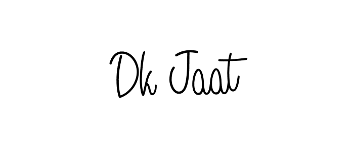 Check out images of Autograph of Dk Jaat name. Actor Dk Jaat Signature Style. Angelique-Rose-font-FFP is a professional sign style online. Dk Jaat signature style 5 images and pictures png