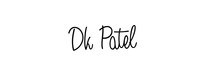 This is the best signature style for the Dk Patel name. Also you like these signature font (Angelique-Rose-font-FFP). Mix name signature. Dk Patel signature style 5 images and pictures png