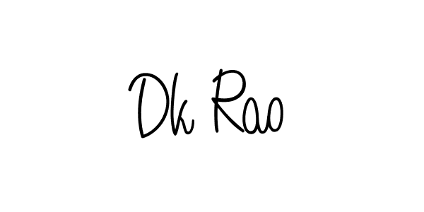 You can use this online signature creator to create a handwritten signature for the name Dk Rao. This is the best online autograph maker. Dk Rao signature style 5 images and pictures png