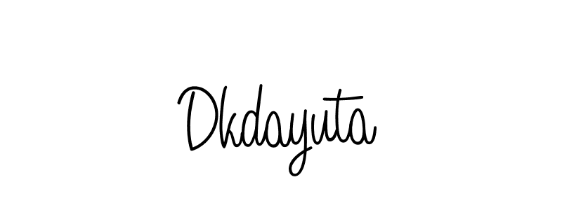 Make a short Dkdayuta signature style. Manage your documents anywhere anytime using Angelique-Rose-font-FFP. Create and add eSignatures, submit forms, share and send files easily. Dkdayuta signature style 5 images and pictures png