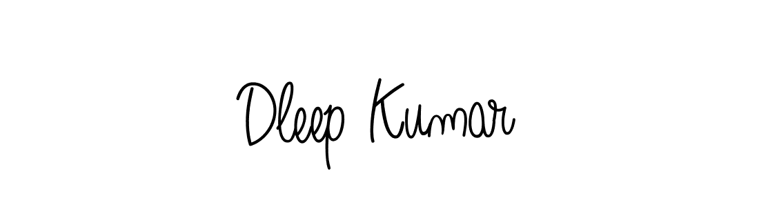 Also we have Dleep Kumar name is the best signature style. Create professional handwritten signature collection using Angelique-Rose-font-FFP autograph style. Dleep Kumar signature style 5 images and pictures png