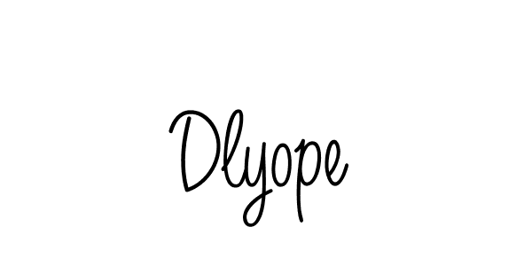 Here are the top 10 professional signature styles for the name Dlyope. These are the best autograph styles you can use for your name. Dlyope signature style 5 images and pictures png