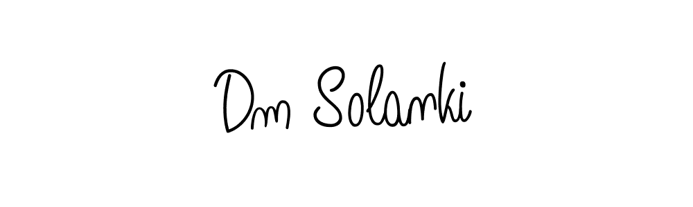 Once you've used our free online signature maker to create your best signature Angelique-Rose-font-FFP style, it's time to enjoy all of the benefits that Dm Solanki name signing documents. Dm Solanki signature style 5 images and pictures png