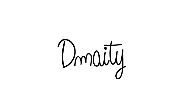Dmaity stylish signature style. Best Handwritten Sign (Angelique-Rose-font-FFP) for my name. Handwritten Signature Collection Ideas for my name Dmaity. Dmaity signature style 5 images and pictures png