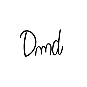 Create a beautiful signature design for name Dmd. With this signature (Angelique-Rose-font-FFP) fonts, you can make a handwritten signature for free. Dmd signature style 5 images and pictures png