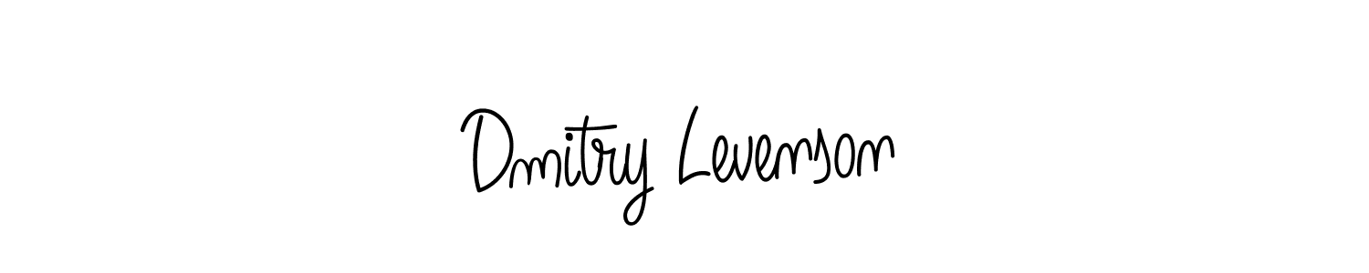 Make a beautiful signature design for name Dmitry Levenson. With this signature (Angelique-Rose-font-FFP) style, you can create a handwritten signature for free. Dmitry Levenson signature style 5 images and pictures png