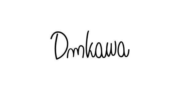 Make a beautiful signature design for name Dmkawa. Use this online signature maker to create a handwritten signature for free. Dmkawa signature style 5 images and pictures png