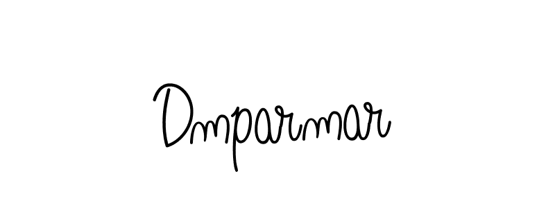 How to Draw Dmparmar signature style? Angelique-Rose-font-FFP is a latest design signature styles for name Dmparmar. Dmparmar signature style 5 images and pictures png