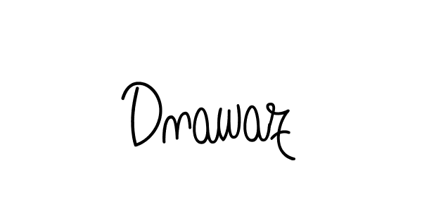 Also we have Dnawaz name is the best signature style. Create professional handwritten signature collection using Angelique-Rose-font-FFP autograph style. Dnawaz signature style 5 images and pictures png