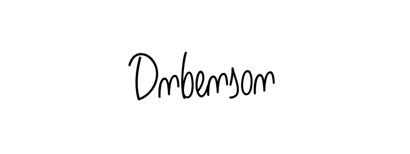 How to make Dnbenson signature? Angelique-Rose-font-FFP is a professional autograph style. Create handwritten signature for Dnbenson name. Dnbenson signature style 5 images and pictures png