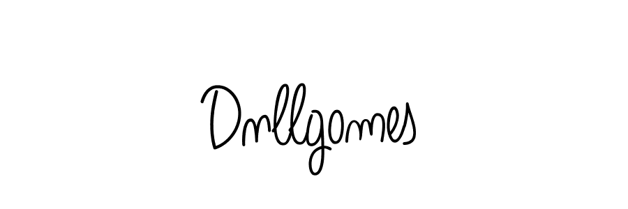 Angelique-Rose-font-FFP is a professional signature style that is perfect for those who want to add a touch of class to their signature. It is also a great choice for those who want to make their signature more unique. Get Dnllgomes name to fancy signature for free. Dnllgomes signature style 5 images and pictures png