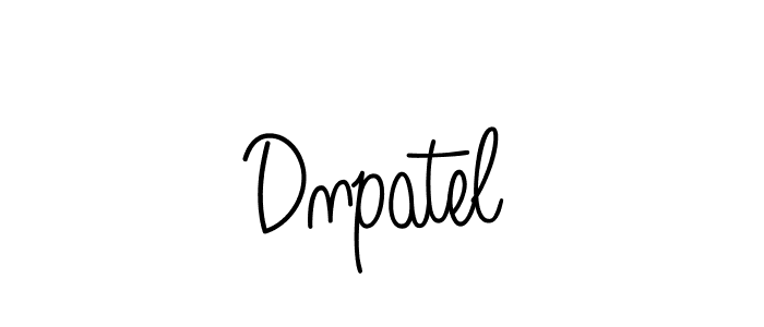 Make a beautiful signature design for name Dnpatel. Use this online signature maker to create a handwritten signature for free. Dnpatel signature style 5 images and pictures png