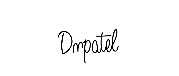 Dnpatel stylish signature style. Best Handwritten Sign (Angelique-Rose-font-FFP) for my name. Handwritten Signature Collection Ideas for my name Dnpatel. Dnpatel signature style 5 images and pictures png