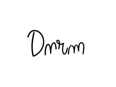 Create a beautiful signature design for name Dnrm. With this signature (Angelique-Rose-font-FFP) fonts, you can make a handwritten signature for free. Dnrm signature style 5 images and pictures png