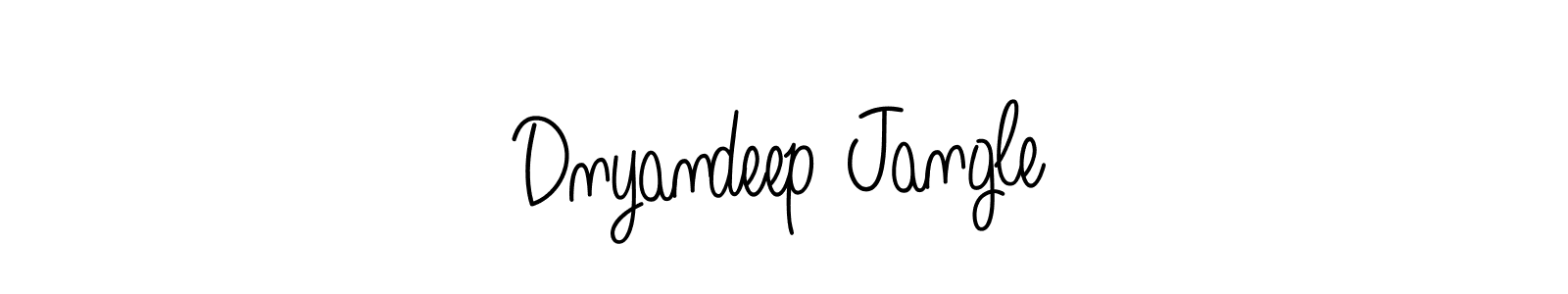 Make a beautiful signature design for name Dnyandeep Jangle. Use this online signature maker to create a handwritten signature for free. Dnyandeep Jangle signature style 5 images and pictures png