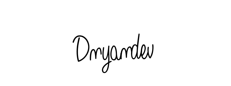 You should practise on your own different ways (Angelique-Rose-font-FFP) to write your name (Dnyandev) in signature. don't let someone else do it for you. Dnyandev signature style 5 images and pictures png