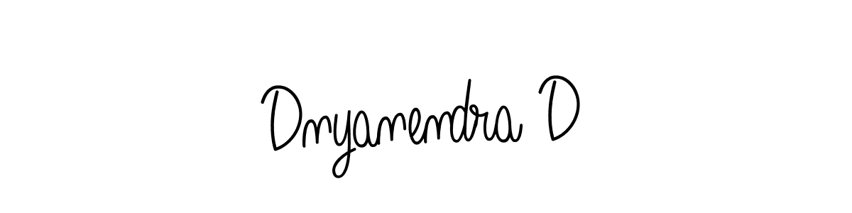 It looks lik you need a new signature style for name Dnyanendra D. Design unique handwritten (Angelique-Rose-font-FFP) signature with our free signature maker in just a few clicks. Dnyanendra D signature style 5 images and pictures png