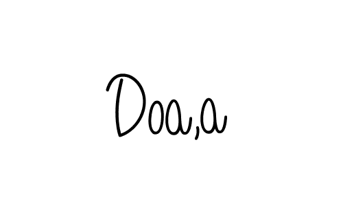 This is the best signature style for the Doa,a name. Also you like these signature font (Angelique-Rose-font-FFP). Mix name signature. Doa,a signature style 5 images and pictures png