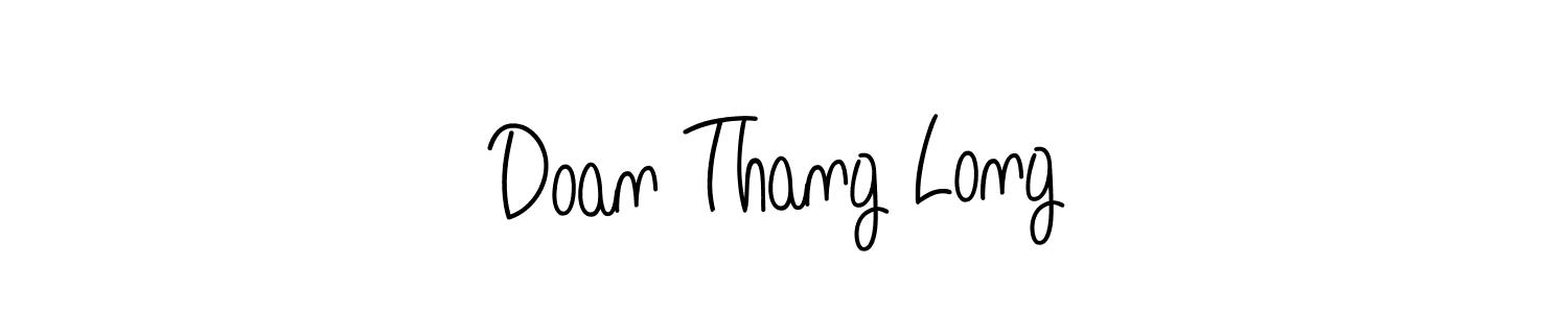 How to Draw Doan Thang Long signature style? Angelique-Rose-font-FFP is a latest design signature styles for name Doan Thang Long. Doan Thang Long signature style 5 images and pictures png