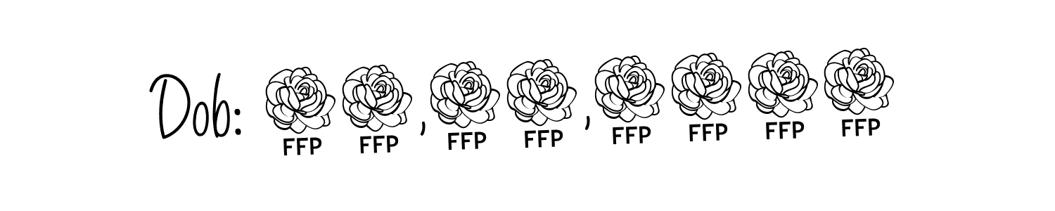 Once you've used our free online signature maker to create your best signature Angelique-Rose-font-FFP style, it's time to enjoy all of the benefits that Dob: 12,17,1994 name signing documents. Dob: 12,17,1994 signature style 5 images and pictures png