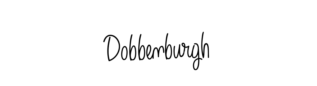 How to make Dobbenburgh name signature. Use Angelique-Rose-font-FFP style for creating short signs online. This is the latest handwritten sign. Dobbenburgh signature style 5 images and pictures png