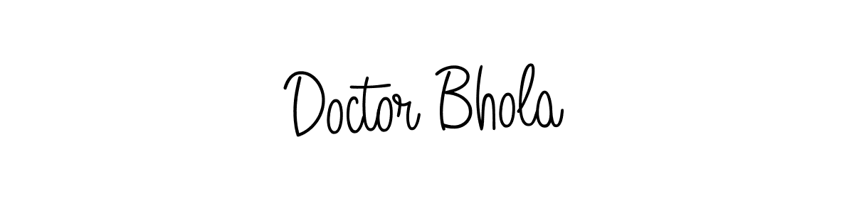Also You can easily find your signature by using the search form. We will create Doctor Bhola name handwritten signature images for you free of cost using Angelique-Rose-font-FFP sign style. Doctor Bhola signature style 5 images and pictures png