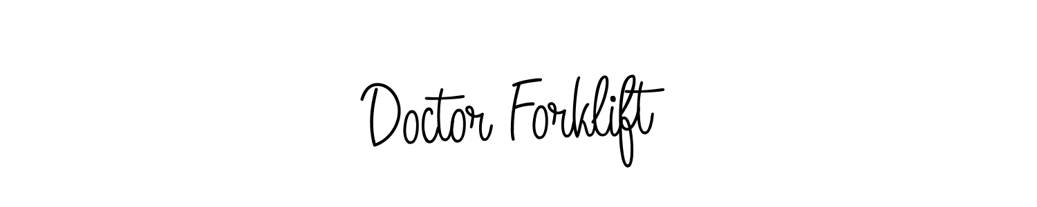 You can use this online signature creator to create a handwritten signature for the name Doctor Forklift. This is the best online autograph maker. Doctor Forklift signature style 5 images and pictures png