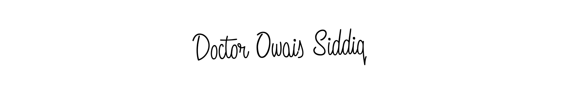 How to Draw Doctor Owais Siddiq signature style? Angelique-Rose-font-FFP is a latest design signature styles for name Doctor Owais Siddiq. Doctor Owais Siddiq signature style 5 images and pictures png