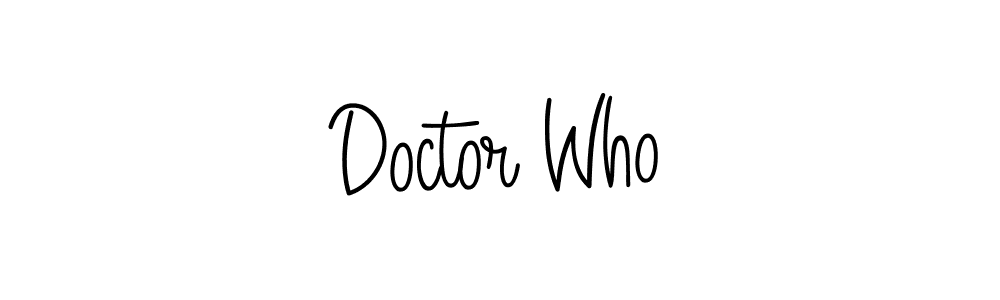 Use a signature maker to create a handwritten signature online. With this signature software, you can design (Angelique-Rose-font-FFP) your own signature for name Doctor Who. Doctor Who signature style 5 images and pictures png