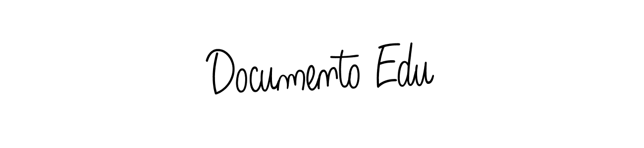 Also we have Documento Edu name is the best signature style. Create professional handwritten signature collection using Angelique-Rose-font-FFP autograph style. Documento Edu signature style 5 images and pictures png