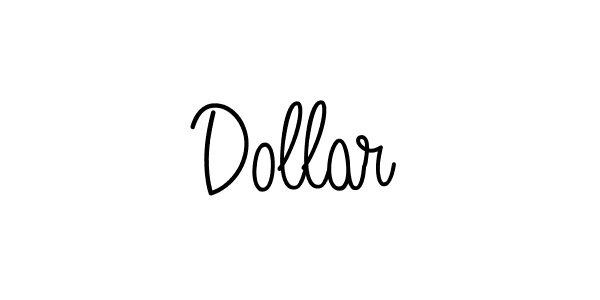 How to make Dollar name signature. Use Angelique-Rose-font-FFP style for creating short signs online. This is the latest handwritten sign. Dollar signature style 5 images and pictures png
