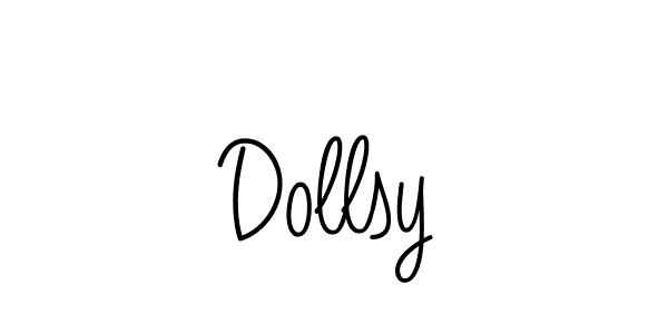 Angelique-Rose-font-FFP is a professional signature style that is perfect for those who want to add a touch of class to their signature. It is also a great choice for those who want to make their signature more unique. Get Dollsy name to fancy signature for free. Dollsy signature style 5 images and pictures png