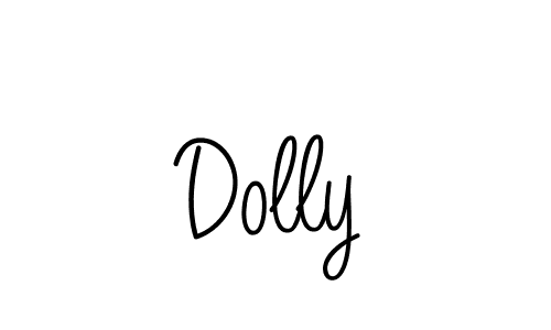 Create a beautiful signature design for name Dolly. With this signature (Angelique-Rose-font-FFP) fonts, you can make a handwritten signature for free. Dolly signature style 5 images and pictures png