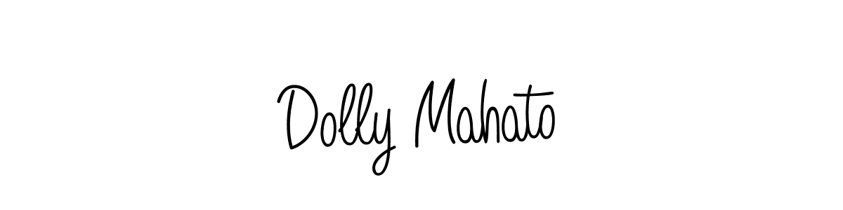 Also You can easily find your signature by using the search form. We will create Dolly Mahato name handwritten signature images for you free of cost using Angelique-Rose-font-FFP sign style. Dolly Mahato signature style 5 images and pictures png