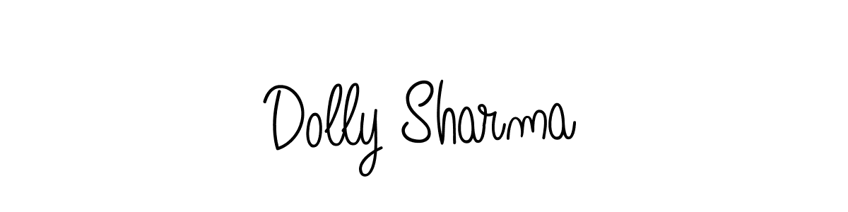 Once you've used our free online signature maker to create your best signature Angelique-Rose-font-FFP style, it's time to enjoy all of the benefits that Dolly Sharma name signing documents. Dolly Sharma signature style 5 images and pictures png