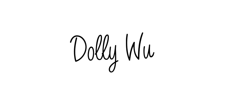 Angelique-Rose-font-FFP is a professional signature style that is perfect for those who want to add a touch of class to their signature. It is also a great choice for those who want to make their signature more unique. Get Dolly Wu name to fancy signature for free. Dolly Wu signature style 5 images and pictures png