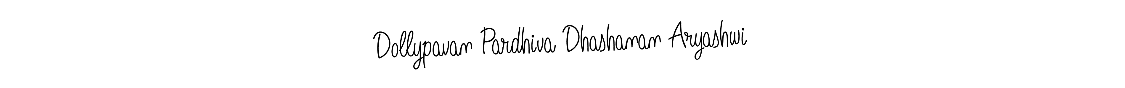 Once you've used our free online signature maker to create your best signature Angelique-Rose-font-FFP style, it's time to enjoy all of the benefits that Dollypavan Pardhiva Dhashanan Aryashwi name signing documents. Dollypavan Pardhiva Dhashanan Aryashwi signature style 5 images and pictures png