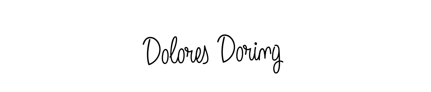 You can use this online signature creator to create a handwritten signature for the name Dolores Doring. This is the best online autograph maker. Dolores Doring signature style 5 images and pictures png